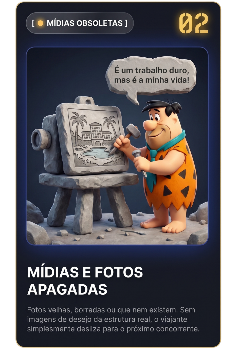 Mídias e fotos apagadas