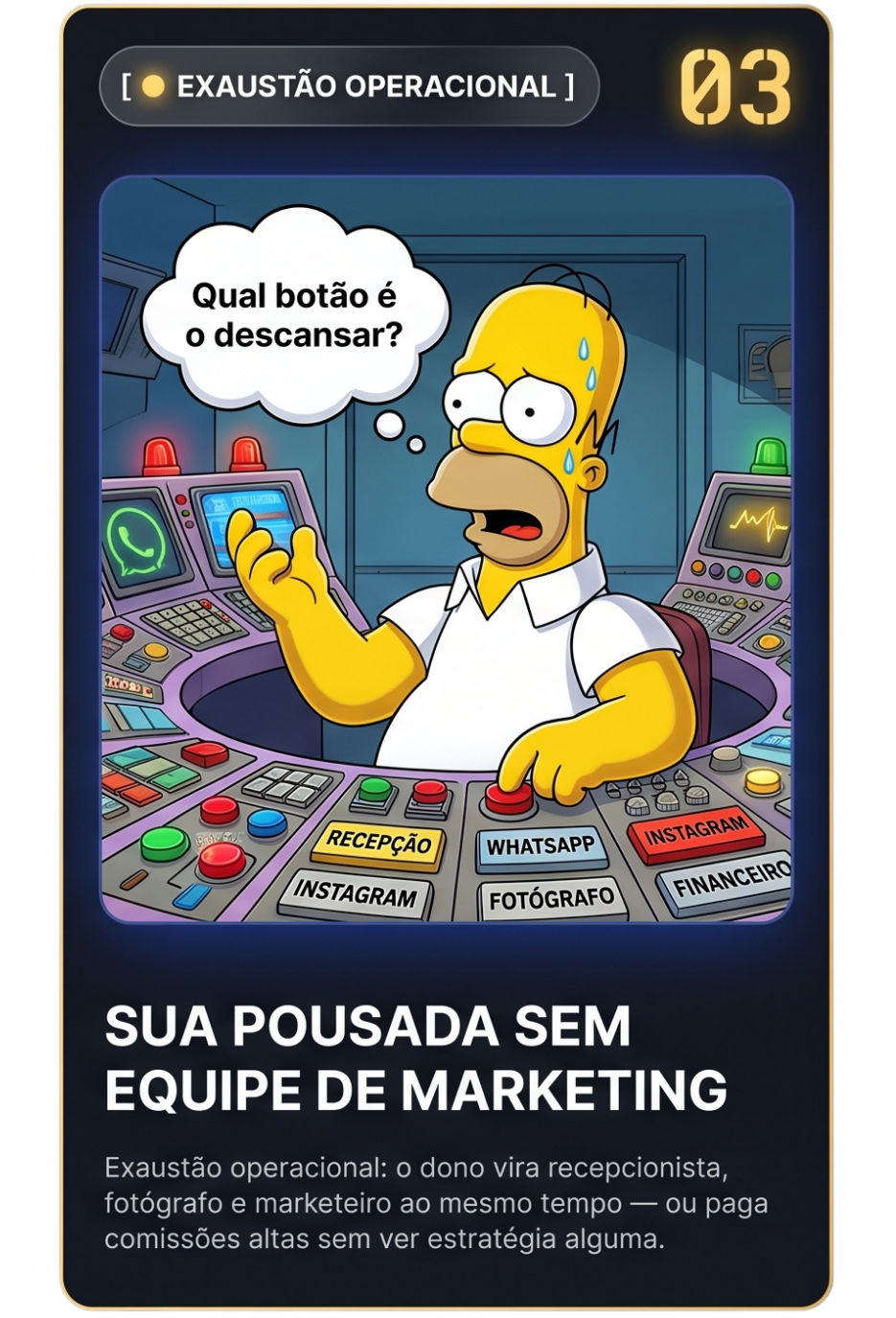 Sua pousada sem equipe de marketing